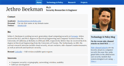 Desktop Screenshot of jbeekman.nl